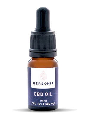 CBD OLEJ 15%, 10 ml od Herbonia.cz