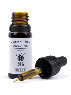 20% CBD (10 ml) Konopný Táta