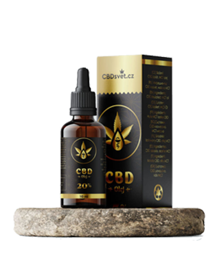 CBD olej – 20% 10ml od CBD Svět